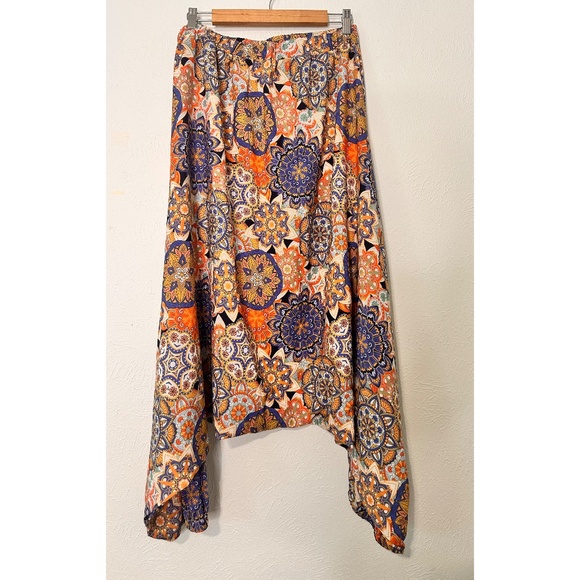 SHEIN Curve OXL Harem Paisley Pants - Picture 1 of 6